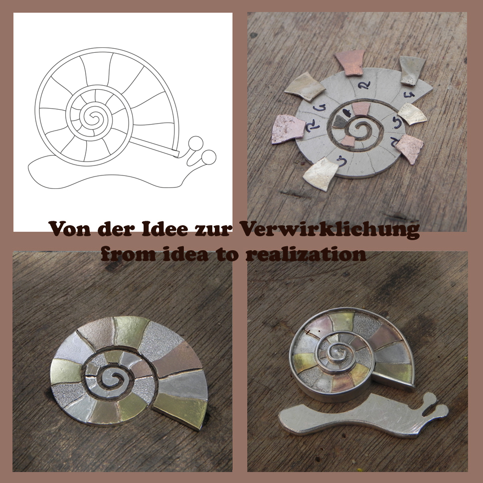 Wie die Schnecke entsteht Wie die Schnecke entsteht